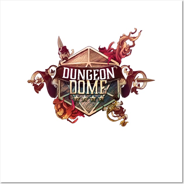 Dungeon Dome Kirkby Logo Wall Art by One Shot Podcast